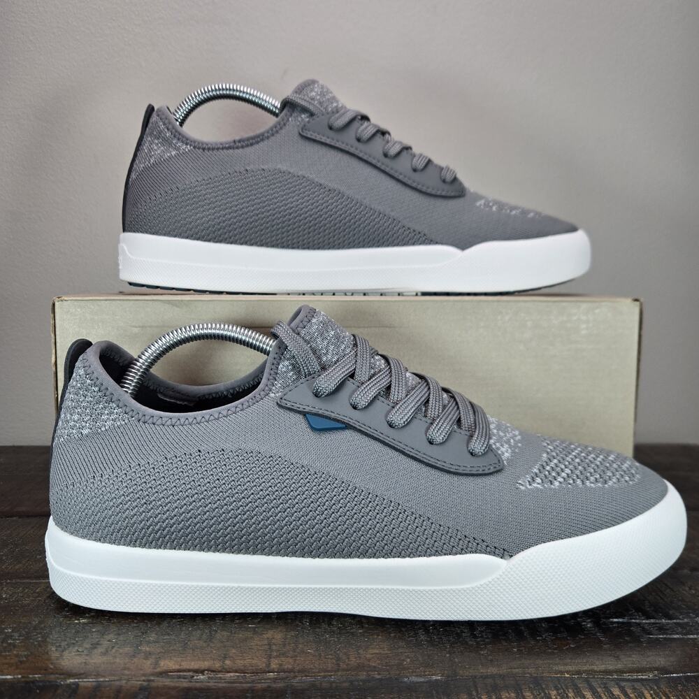 Vessi Weekend 1.5 Sneaker Mens Size 10 Waterproof Shoes Concrete Gray